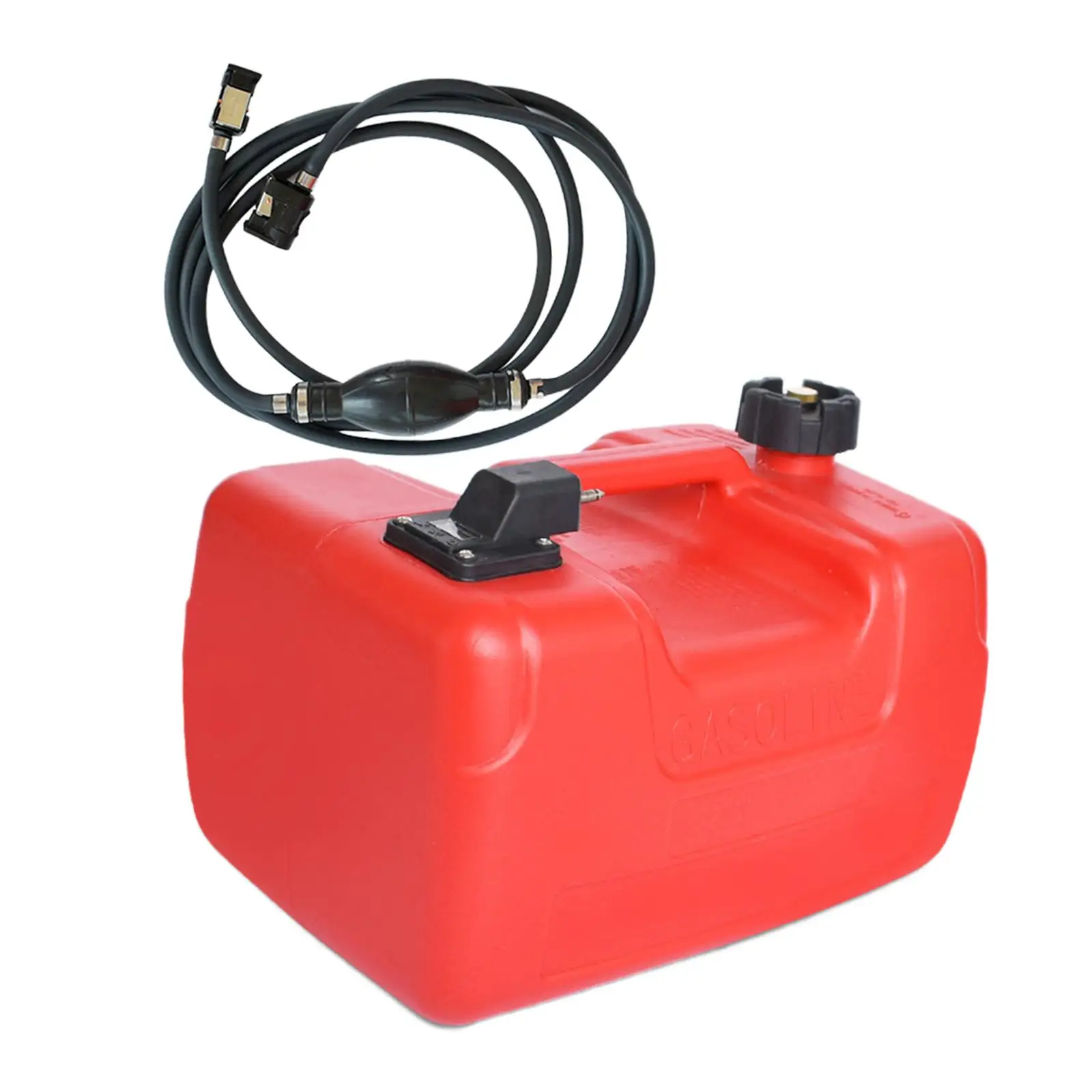 Boat Fuel Tank Portable 12L High Impact Resistance Accessories Marine Outboard Fuel Tank for Marine Outboard Boating Rowing