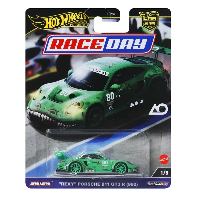 Genuine Hot Wheels Premium Car Culture Race Day 1:64 Boys Toys BMW Nissan Bentley Corvette Porsche Model Vehicle Bithrday Gift