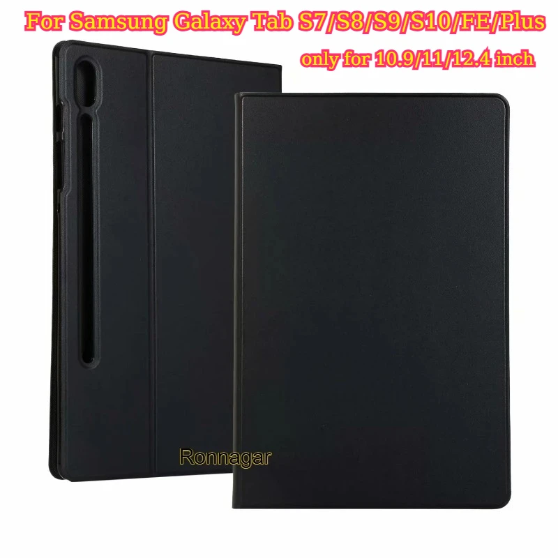 Чехол для Samsung Tab S10FE S9 FE 10,9 дюйма S7 S8 S9 Plus S9 FE S7 FE S9+ S8+ Подставка для Galaxy Tab S10 Plus 12,4 дюйма Auto Wake/Sleep up