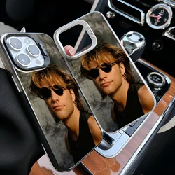 Epc Band B- BonS-J-JoviS-S Phone Case IMD Phone Case For IPhone 16 15 14 13 12 11 Pro Max Plus Color Silver Cover