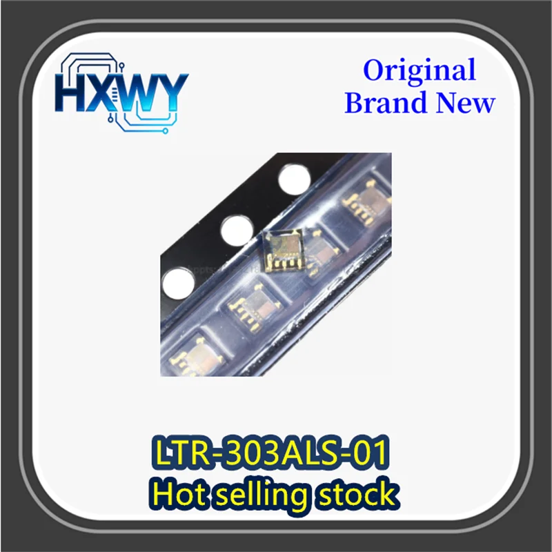 (10/100 pieces) LTR-303ALS-01 DFN-6 Ambient Light Sensor Proximity Detection Chip SMD Original Immediate Shipment Upon Order