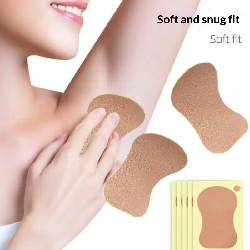 10Pcs Unisex Summer Sweat Pads Deodorants Underarm Anti Perspiration Sweat Pads Disposable Armpit Absorb Useful Shield Pads