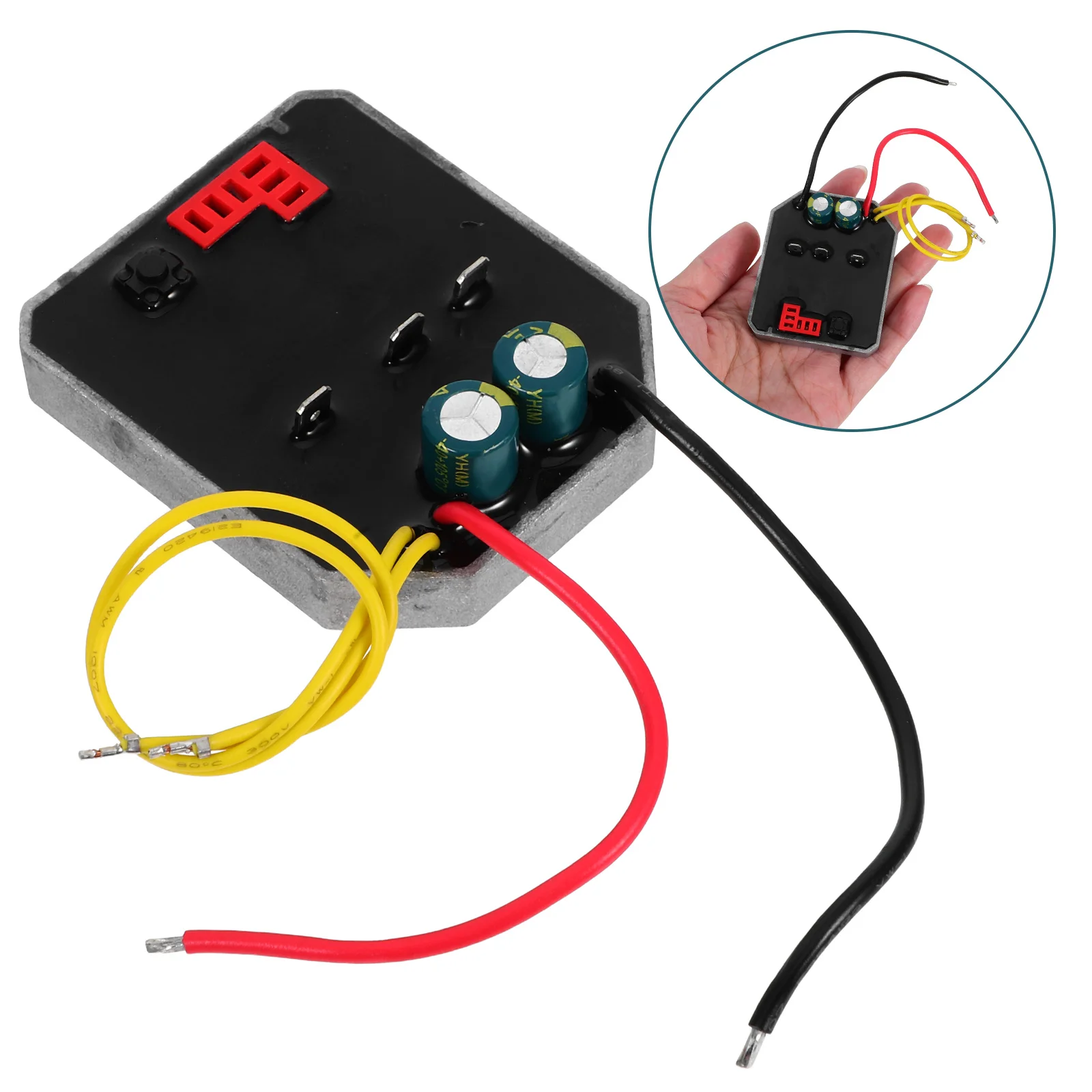 

Angle Grinder Controller Module High Power Driver Board Stable Output Dual Capacitor Efficient Control for Electric