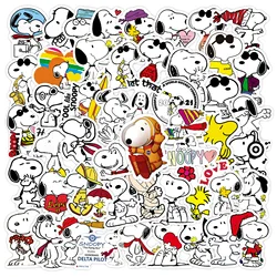 50PCS Snoopy Dog Stickers Graffiti Water Cup Luggage Laptop Handbook Waterproof Sticker