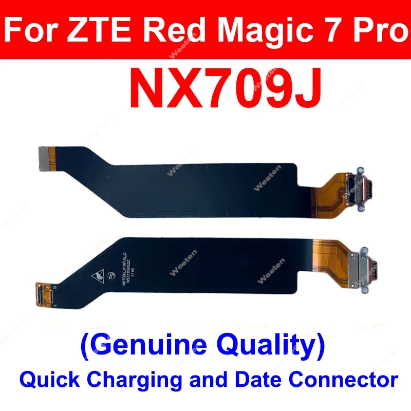 USB Dock Connector Jack Flex Cable For ZTE Nubia Red Magic 6R NX666J 7 NX679J 6 Pro NX669J 7Pro NX709J 7s Pro NX709S 8Pro Parts
