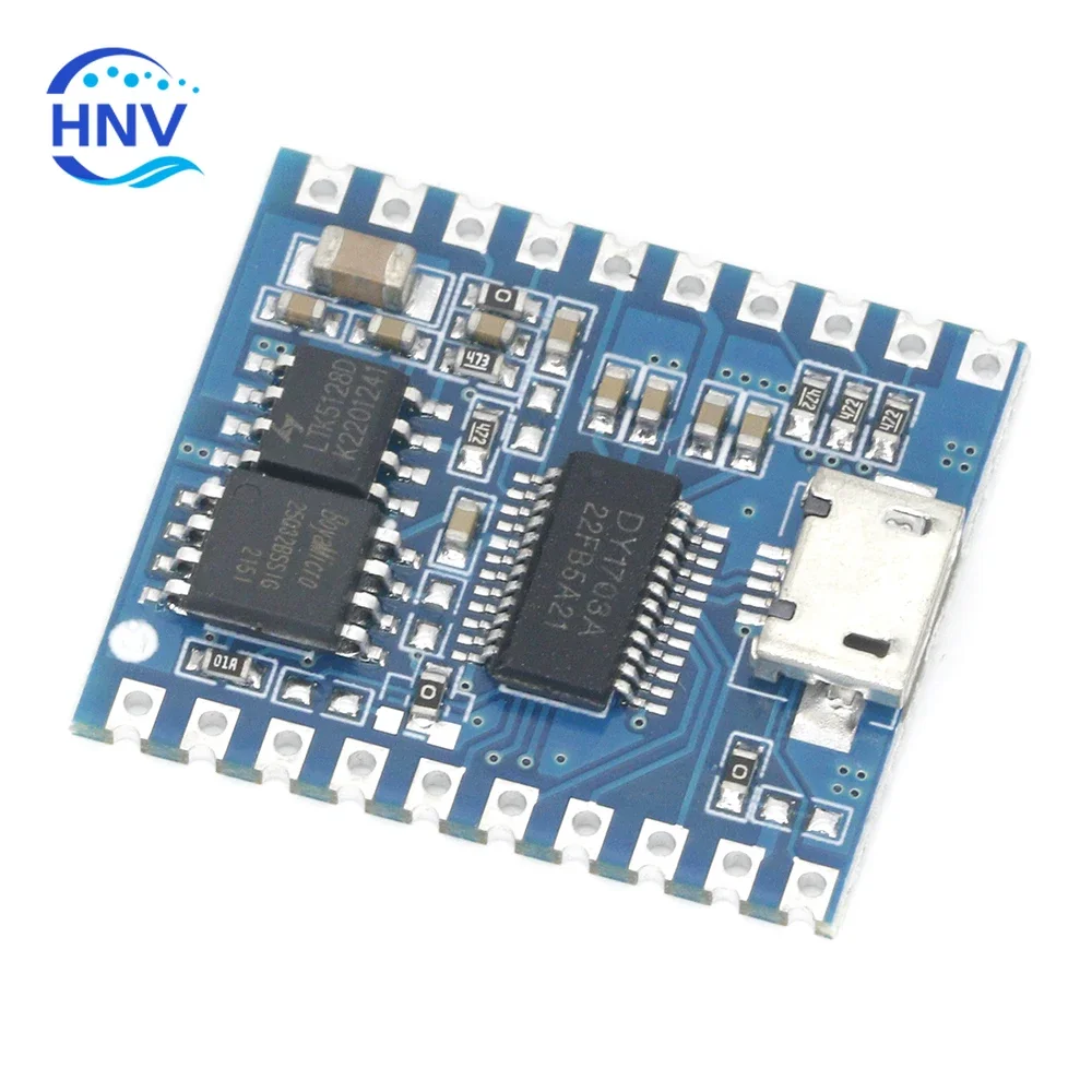 voice playback control module triggers the serial port one-to-one to control the segmented onboard storage DY-SV19R