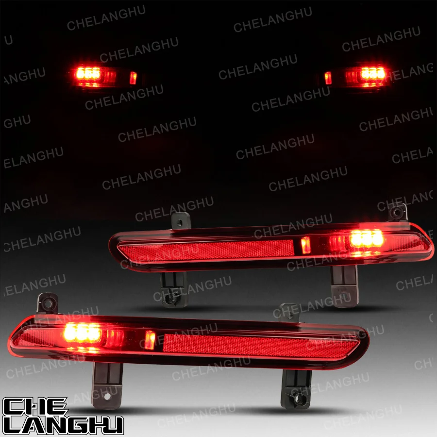 

For Chery Tiggo 8 Pro 2022 2023 2024 Car accessories LED Rear Bumper Light Lamp Reflector 605000367AA 605000368AA