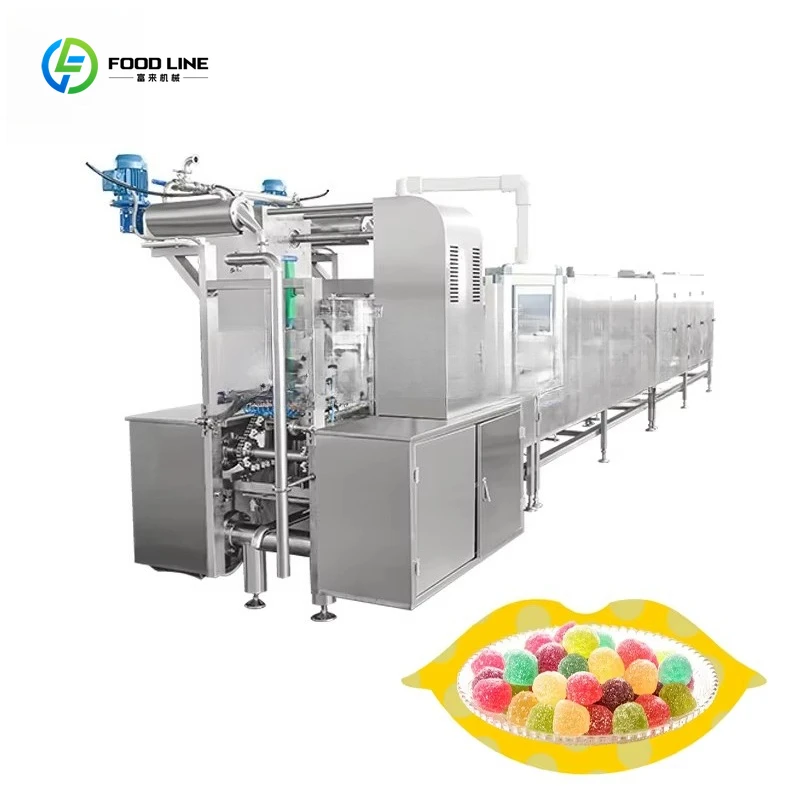Small Full Automatic Depositor Bonbon Jelly Gummy Machine Condition Gummy Bear Candy Chocolate Bar Maker customized