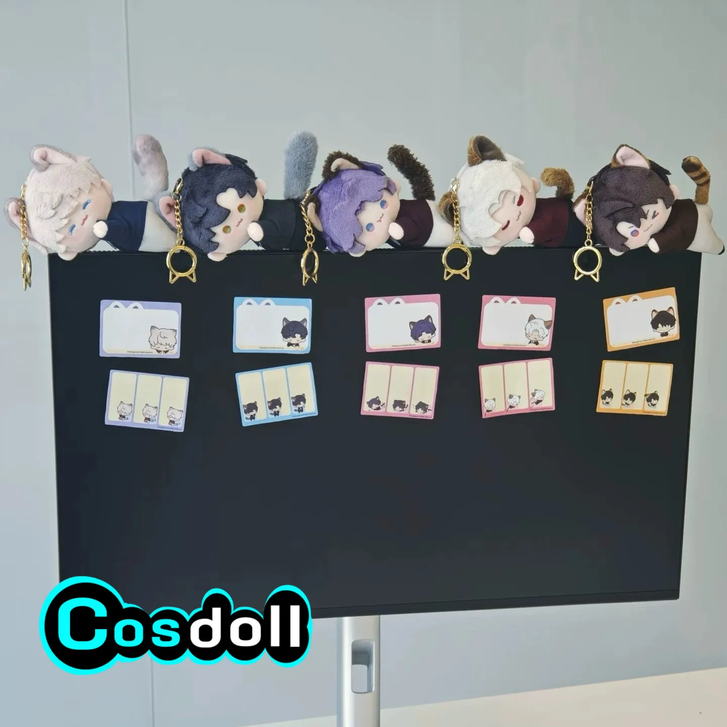 In Stock Original Love and Deepspace Rafayel Sylus Caleb  Your Cat Misses You Stuffed Plushies Doll Clothes Keychain Bag Anime
