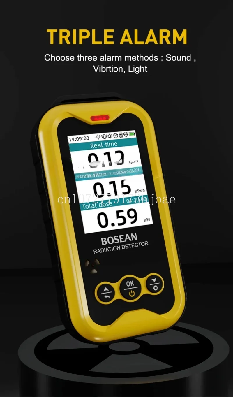 Bosean FS-5000 Geiger Counter Radiation dose dosimeter nuclear radiation detector Survey Meter for X Beta Gamma ray