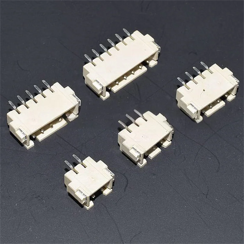 20PCS XH2.54 Horizontal Vertical SMT Sockets 2.54 mm Pitch Vertical/Horizontal Surface Mount Sockets connector 2P/3P/4P/5P/6P/