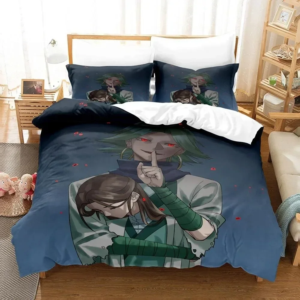

3D Print Anime Scissor Seve Bedding Set Single Twin Full Queen King Size Bed Set Adult Kid Bedroom Duvetcover Sets Home Textiles