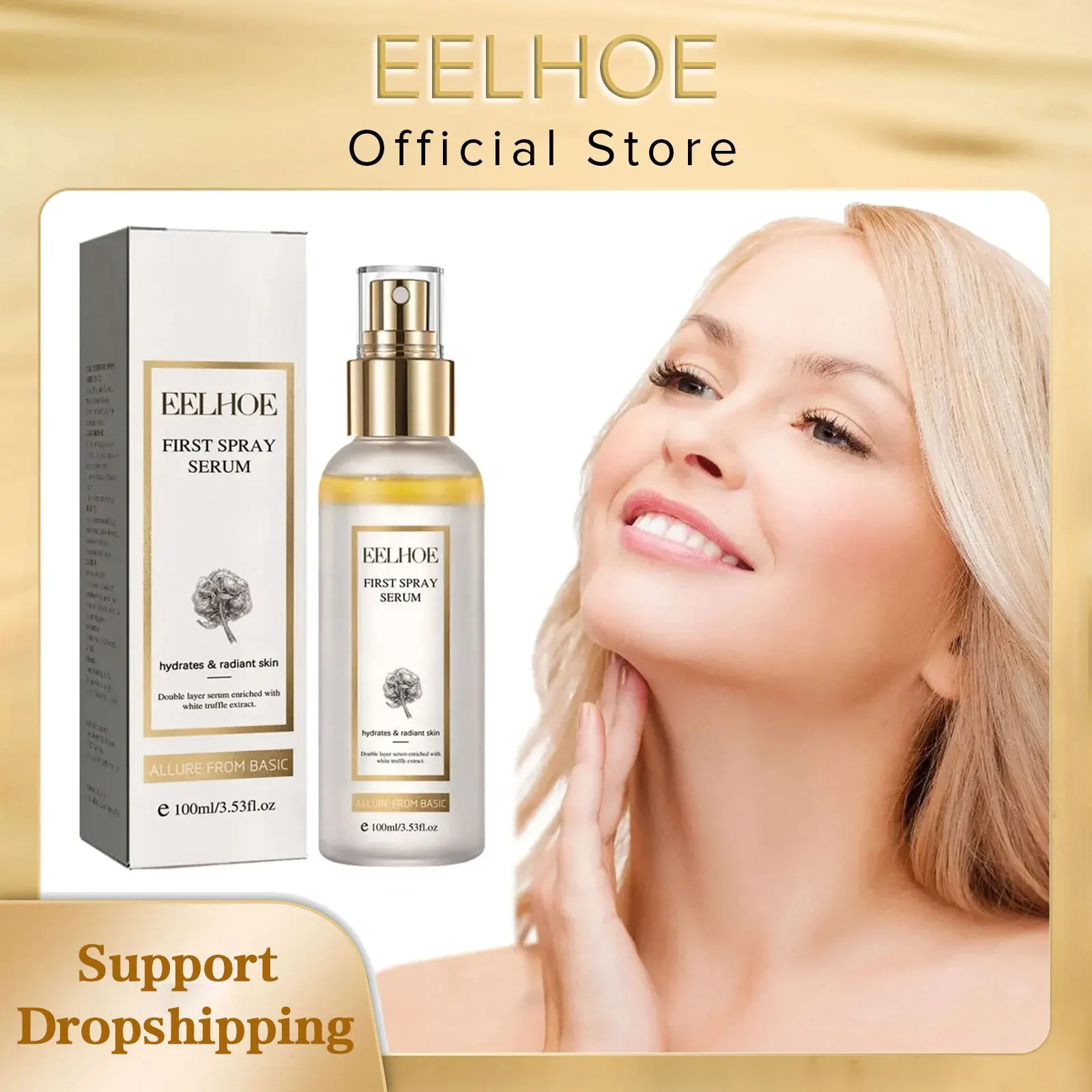 EELHOE Dark Spot Correcting Glow Serum Entfernen Sie dunkle Flecken auf der Haut Whitening Serum Brightening Nourish Moisturizing Spray für das Gesicht