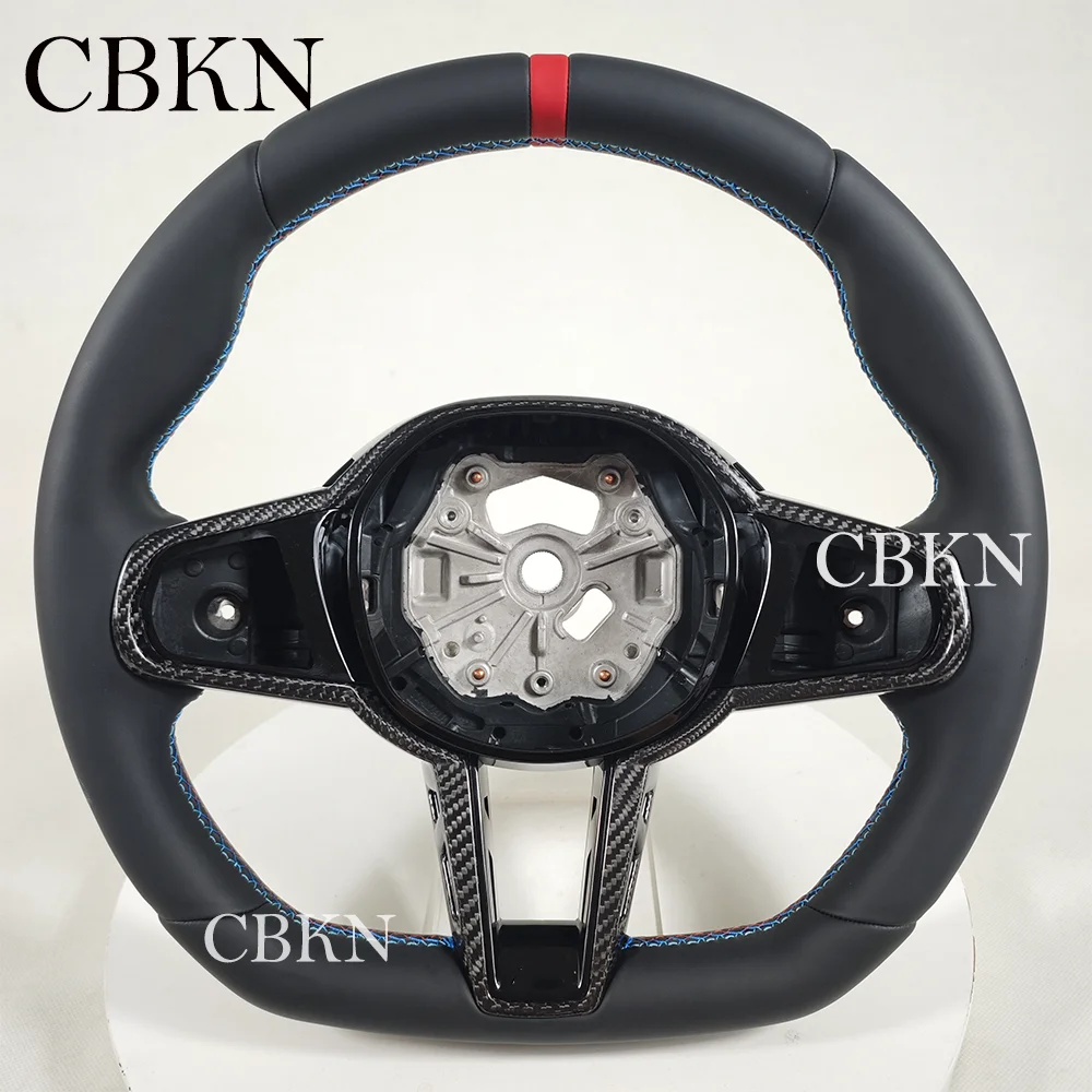LCI CS Carbon Steering Wheel for BMW X3M X4M X5M X6M M2 M3 M4 M5 M8 F90 F95 G80 G82 G87 Direct Fit & Plug Play  2015-2024