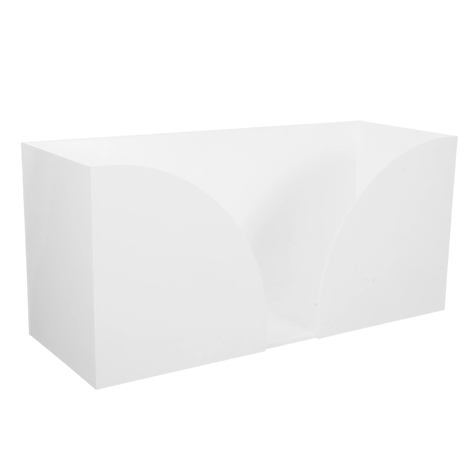 

Acrylic Paper Towel Dispenser Holder Countertop Bathroom Storage Tissue Box Organizer Napkin Facial Kitchen Restroom