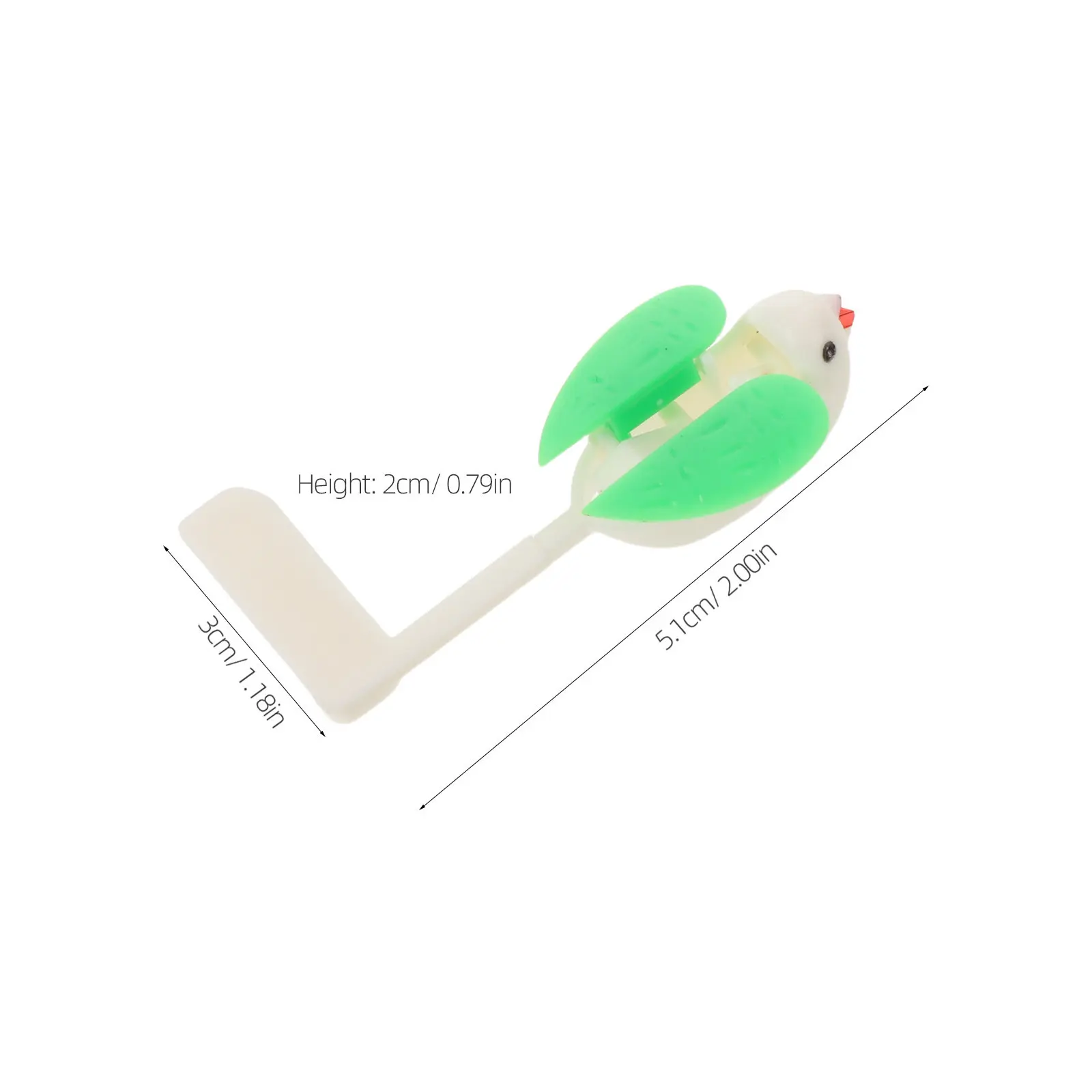 4pcs Decorative DIY Bird Part for Cuckoo Wall Clock: Retro Plastic Singing Bird Replacement DIY Repair Vintage Clock Restoration