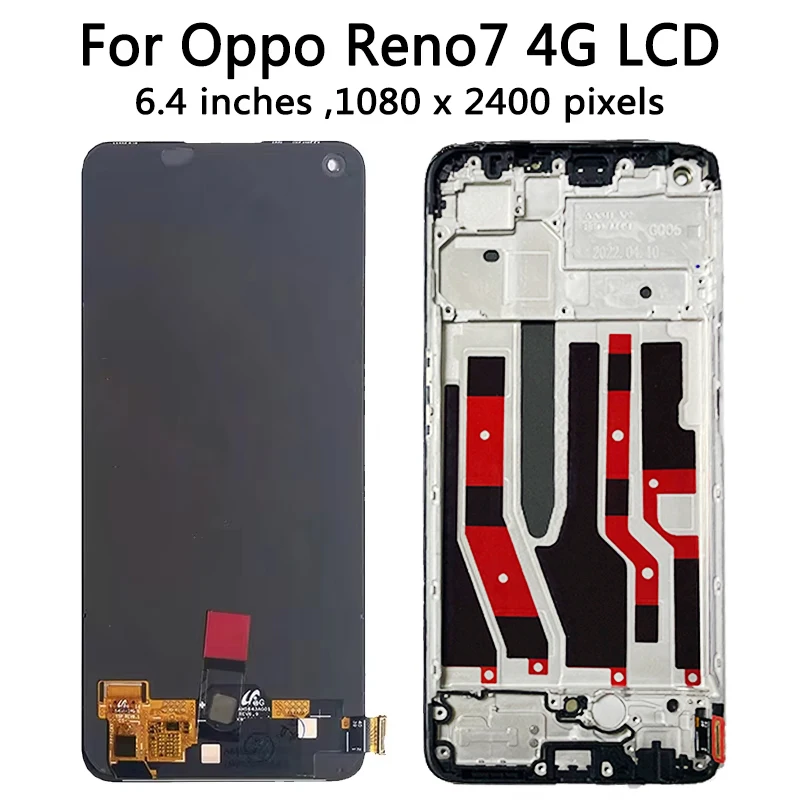 6.43 AMOLED Screen for OPPO Reno7 CPH2363