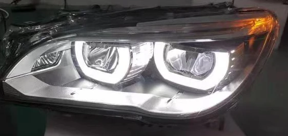 Car Headlights Full LED Modified Headlights for  7 Series F02 2009-2014