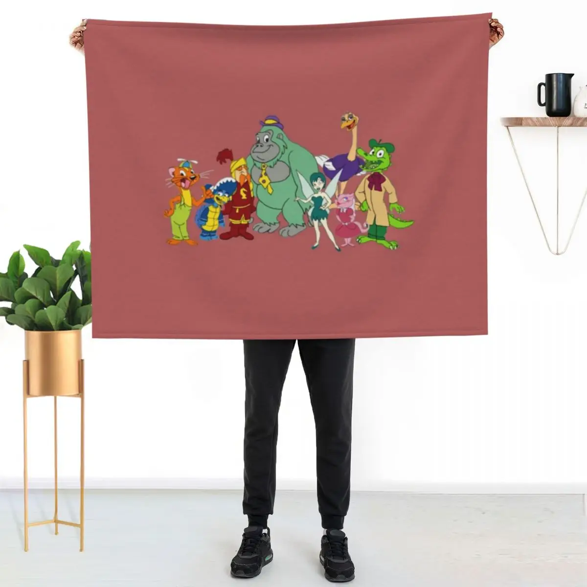 

willy_s wonderland Throw Blanket Flannel Fleece Soft Warm Throw Blanket