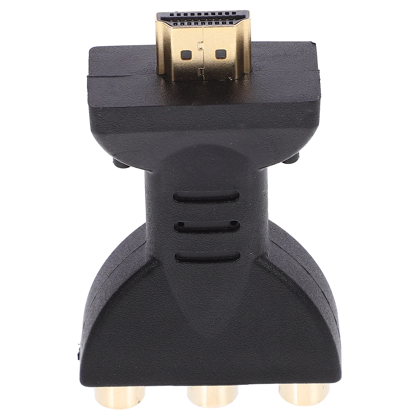 

to 3 RGB RCA Video Audio Adapter AV Component Converter for 720P 1080iP DVD Projector (Black)