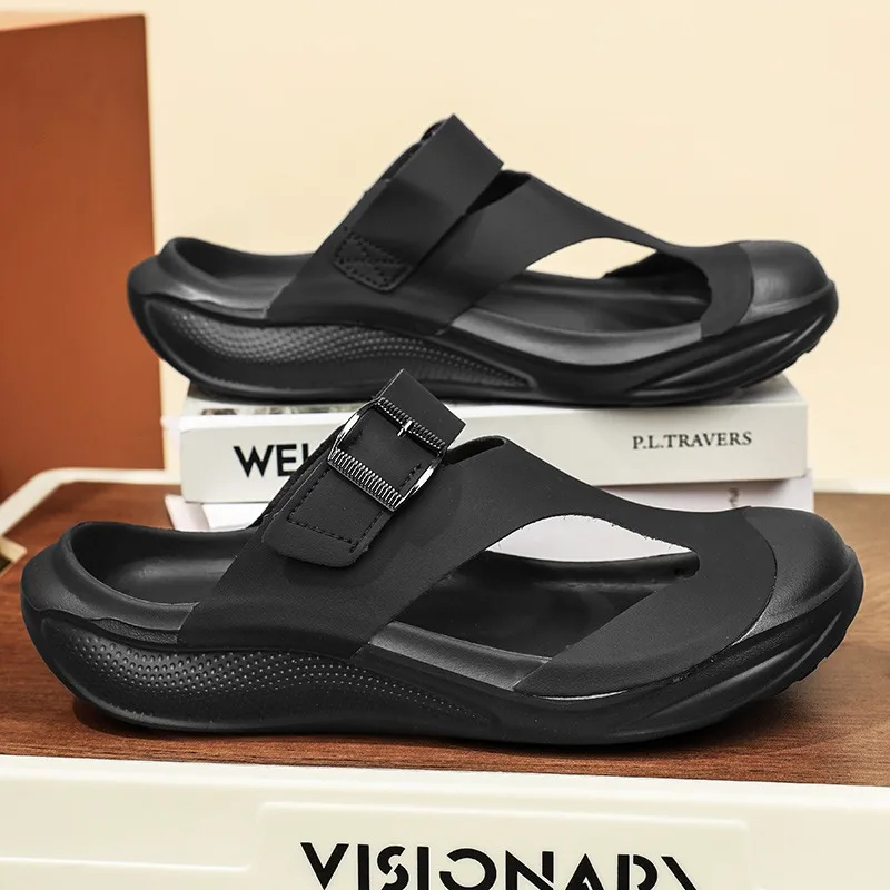 

Trending Summer Slippers Fashion Simple Design Anti‑Slip Durable Shoes for Vacation Poolside Daily Activities