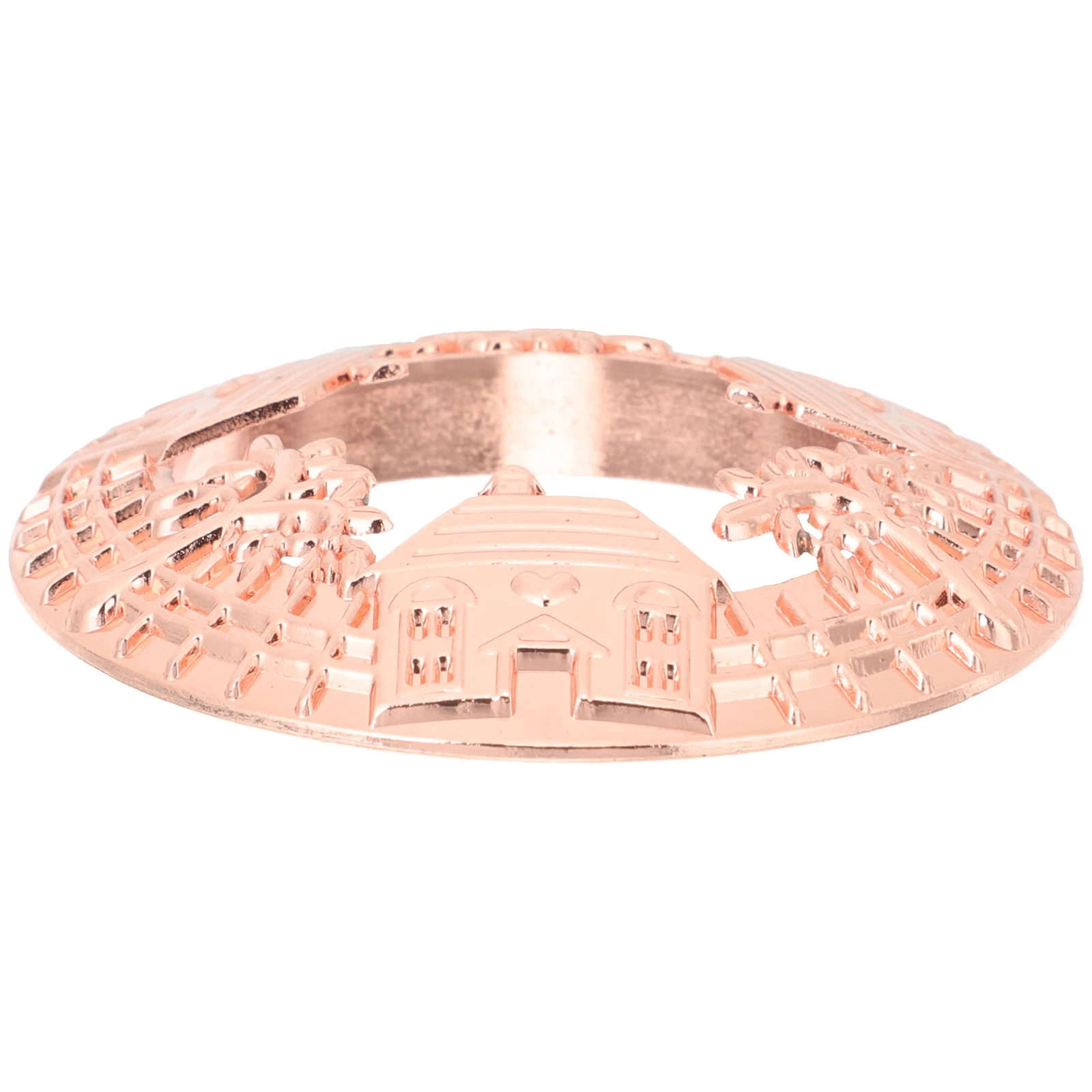

Zinc Alloy Candleholder Metal Cover Hollow Candlestick Windproof Shade Scented Lid Aromatherapy Home Decor Craft Gift