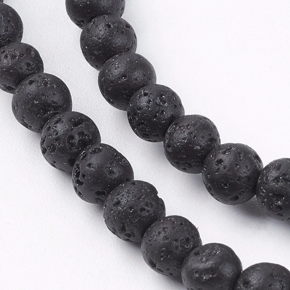 300 PCS Traditional Round Beads Jewelry Making Materials Loose Stone Simple Style for