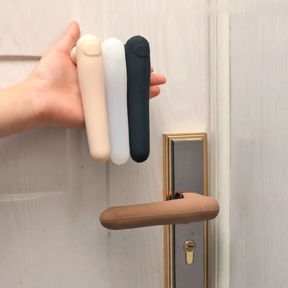 

Silicone Door Handle Cover Anti-Slip Anti-Static Door Knob Cover Anti Collision Silent Kids Safety Doorknob Protector for Home