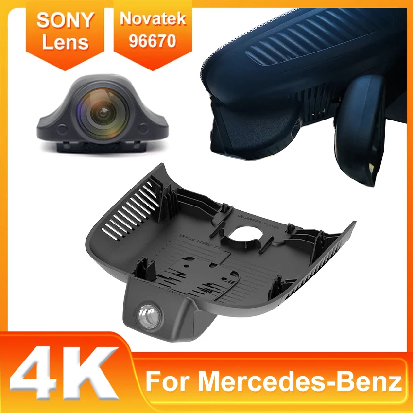 4K Wifi Car Dvr Dash Cam Camera For Mercedes GLA H247 GLB X247 For Mercedes Benz B Class W247 A Class W177 For Mercedes EQA EQB