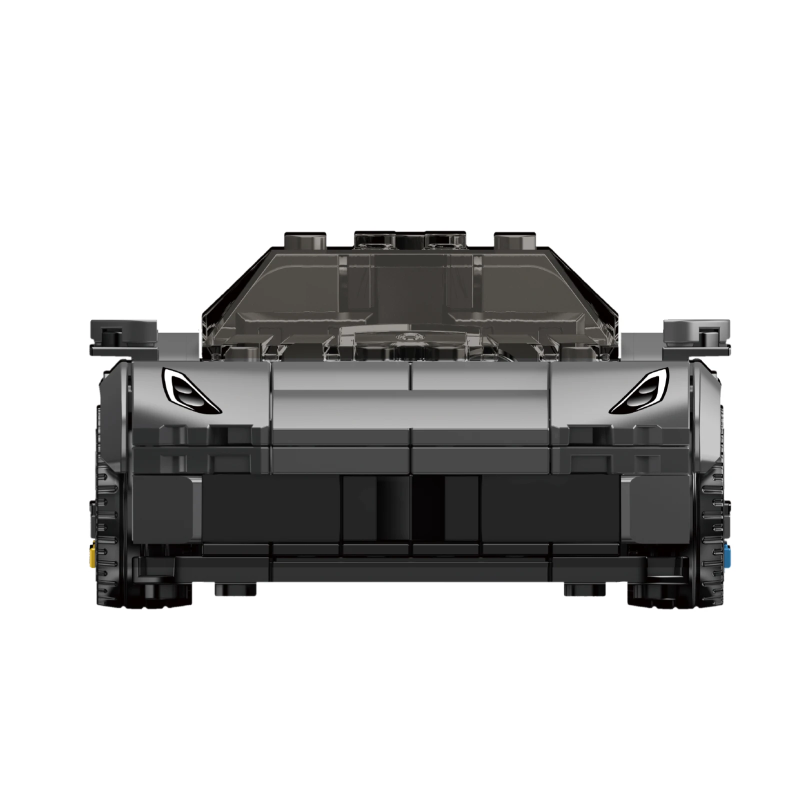 Molde rei 27112 supercar blocos de construção mini carro esportivo rápido modelo caixa exibição brinquedo tijolo colecionável presente natal para adulto criança