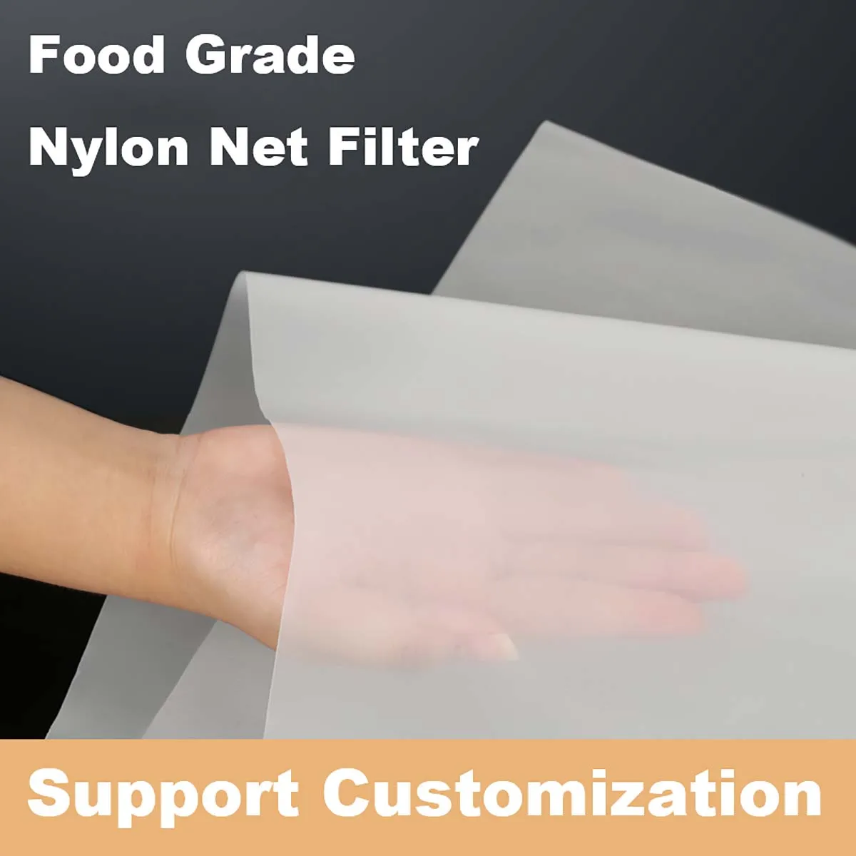 Nylon Wire Mesh Food Grade 5 10 25 30 40 50 60 70 80 90 100 150 200 250 300 400 500 Micron Fabric Cloth Screen Filter Mesh