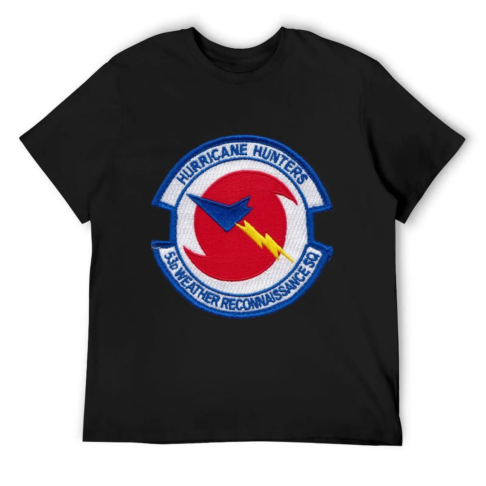 53rd Weather Reconnaissance Sqdrn Shield T-Shirt дизайнерские рубашки забавные футболки простые черные футболки мужские