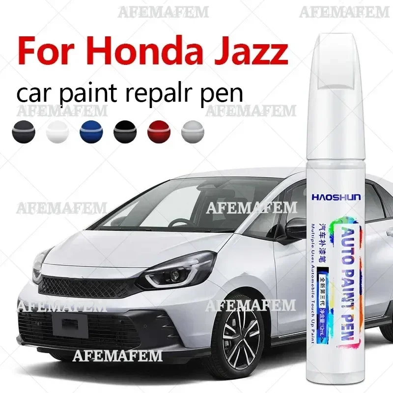 For Honda Jazz 2001-2025 GD GE GK GN Paint Repair Pen Touch Up Scratch Remover DIY Auto Accessories Black White Silver Gray Blue