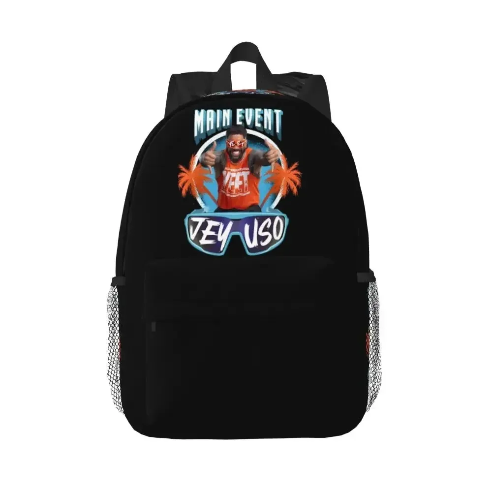 Jey Uso Yeet Backpack Logo Backpack Fashion Shopping Bag Vintage Bags Personalized School Backpack for Students