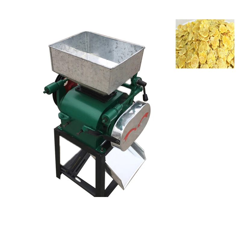 Good price corn flakes machinery grain flakes extruder machine oat flakes making machine