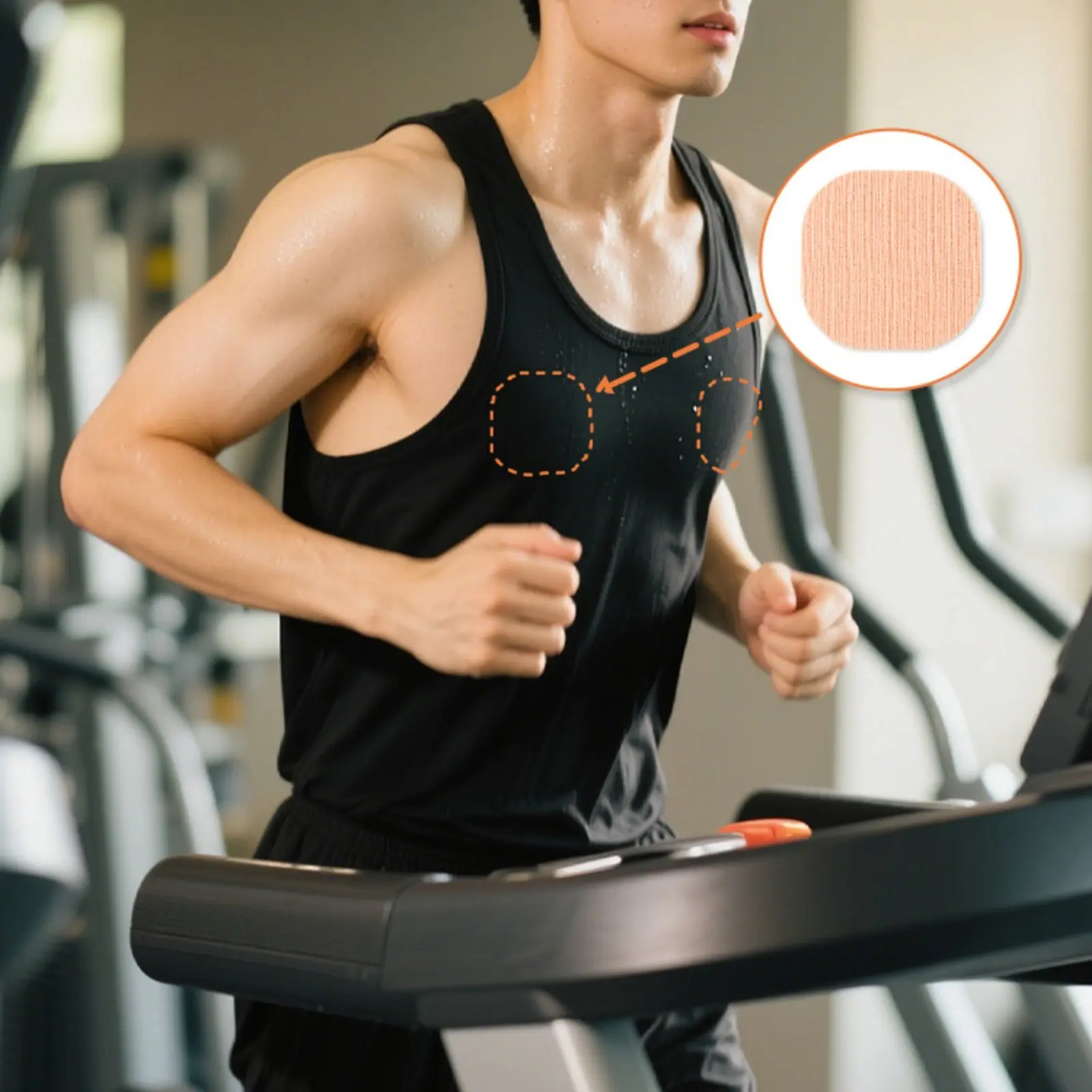 40 Pieces Anti-Chafing Nipple Shield Sweatproof Running Nipple Cover Invisible Chest Shield Secure Fit Hypoallergenic for Sports