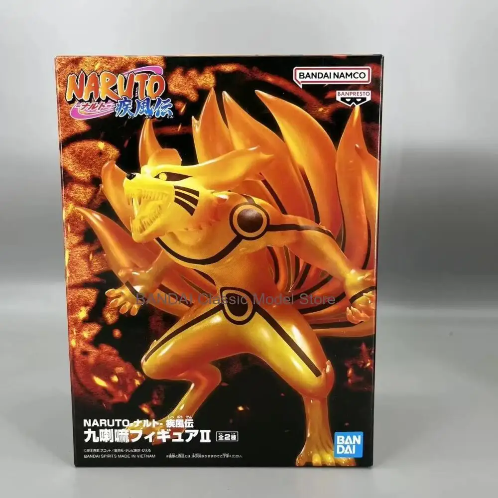 

[In Stock] Original Bandai Naruto Shippuden Kurama (Nine-Tails) Fierce Fang Figure Ii Anime Character Model Collec