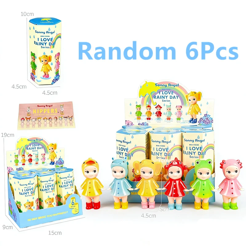 

Random Sunny Angel I Love Rainy Day Series Blind Box Series Trendy Play Handmade Desktop Ornament Creative Gift Doll
