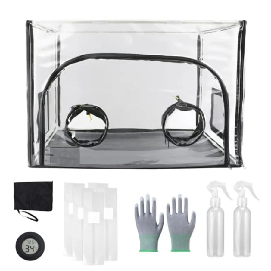 

Большой герметичный контейнер для выращивания грибов, набор для мицелиевого культурирования, мицелиевый шкаф, станции для размножения, комплект для выращивания грибов, монотуб-комплект, грибоводческий набор