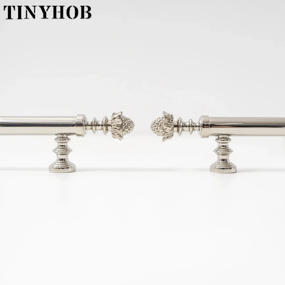 American Style /Solid Brass Handles Bedroom Wardrobes Kitchen Cabinet Pulls T-bar Drawers Knobs Unique Decoration Door Hardware