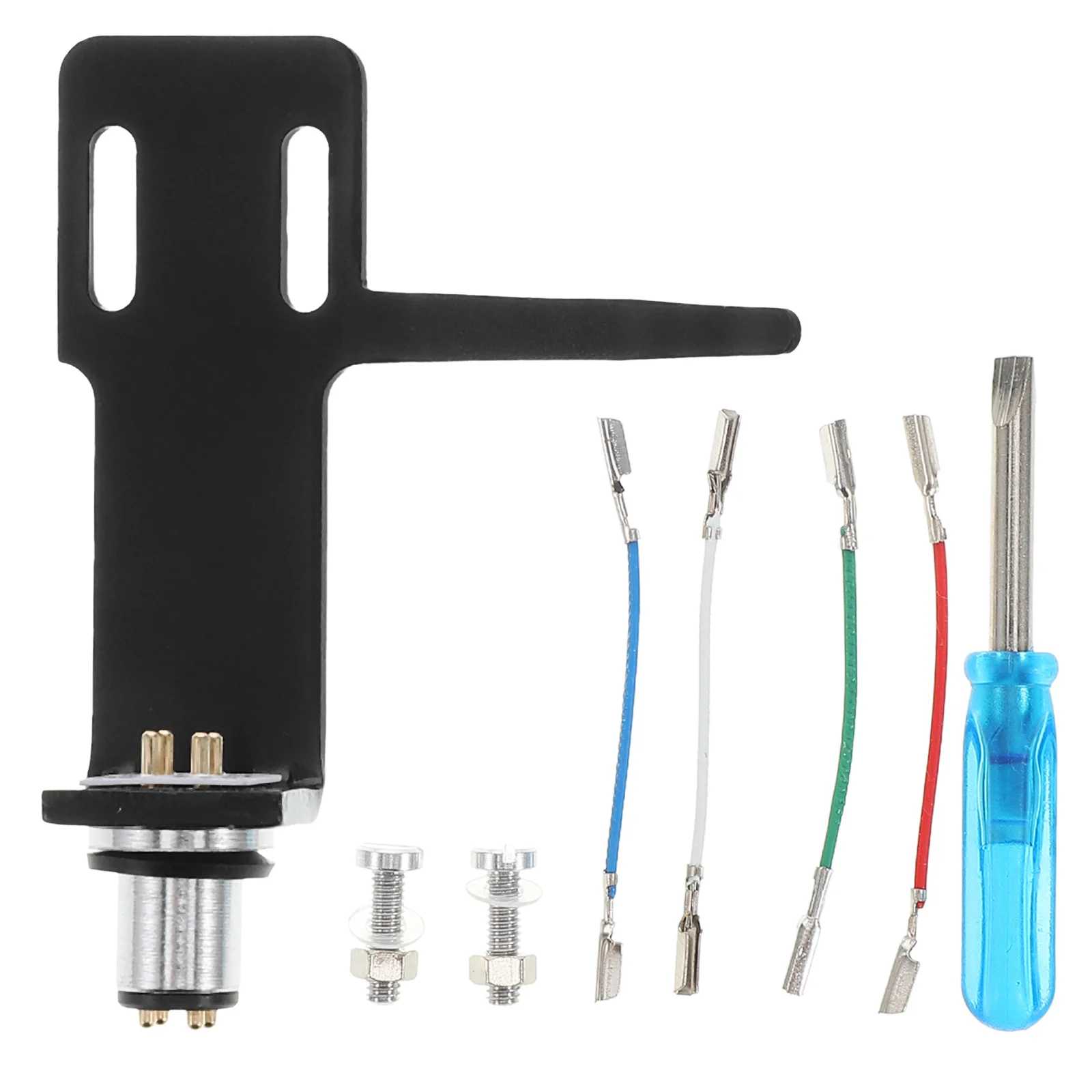 

Universal Replacement Aluminum Alloy Turntable Headshell Cartridge Headshell Phono Cartridge Repairing Supply Vinyl Record