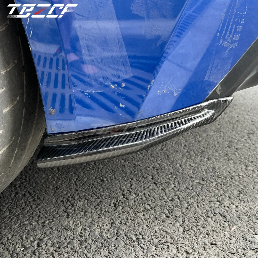 طقم هيكل توم من ألياف الكربون الحقيقية لتزيين 2022 تويوتا GR86 ZN8 FA24 سوبارو BRZ ZD8 ملحقات ألياف الكربون
