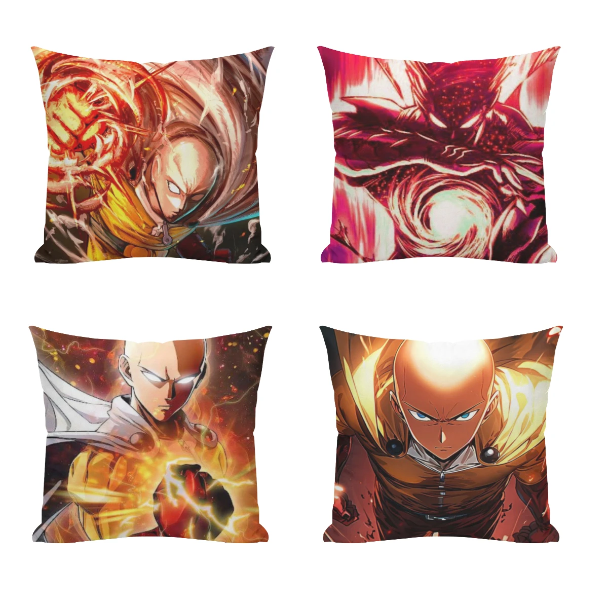 

Hot-Anime-One-Punch-Man Cushion Cover 45x45cm Home Decor Sofa Pillow Home Pillowcase