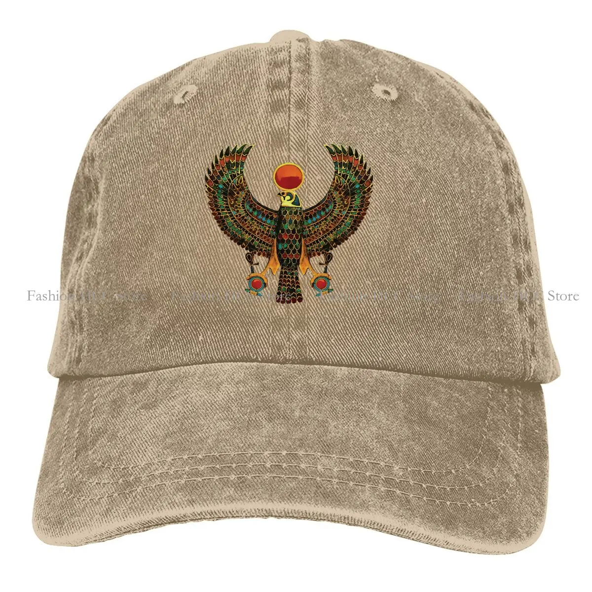 Ancient Egypt Egyptian Multicolor Hat Peaked Cap Horus String Essential Personalized Visor Protection Hats