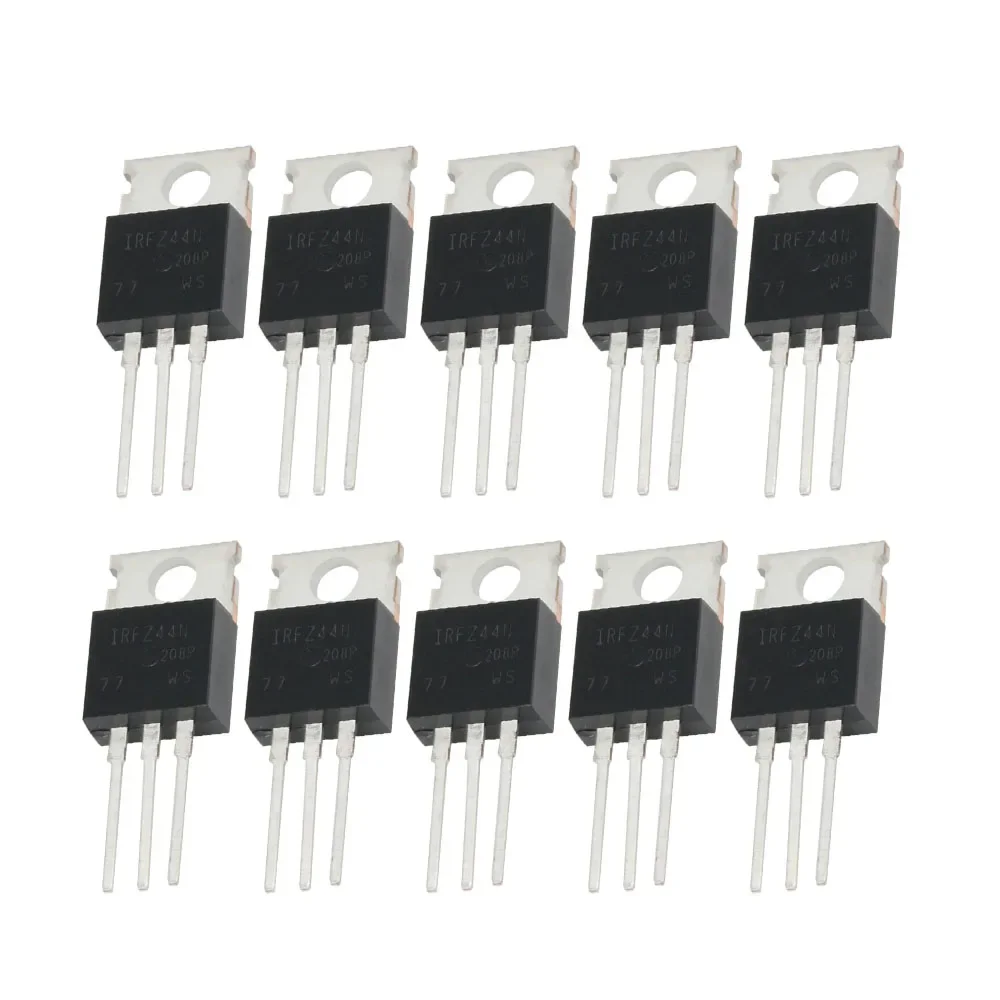 5/10/20PCS Mosfet Transistor IRFZ44N High-Performance Power 49A 55V Field Effect Transistors  IRFZ44NPBF IRFZ44 TO220