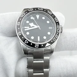 Custom Logo 39mm Luxury NH35 Automatic Watch Stainless Steel 200M Waterproof Sapphire Glass Luminous Mechanical Men Wristwatch