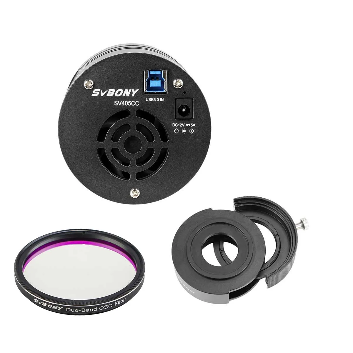 Svbony SV405CC Цветная CMOS-камера с охлаждением, 11,7 Мп и SV226, комбинация ящика для фильтра телескопа для астрофотографии в глубоком космосе