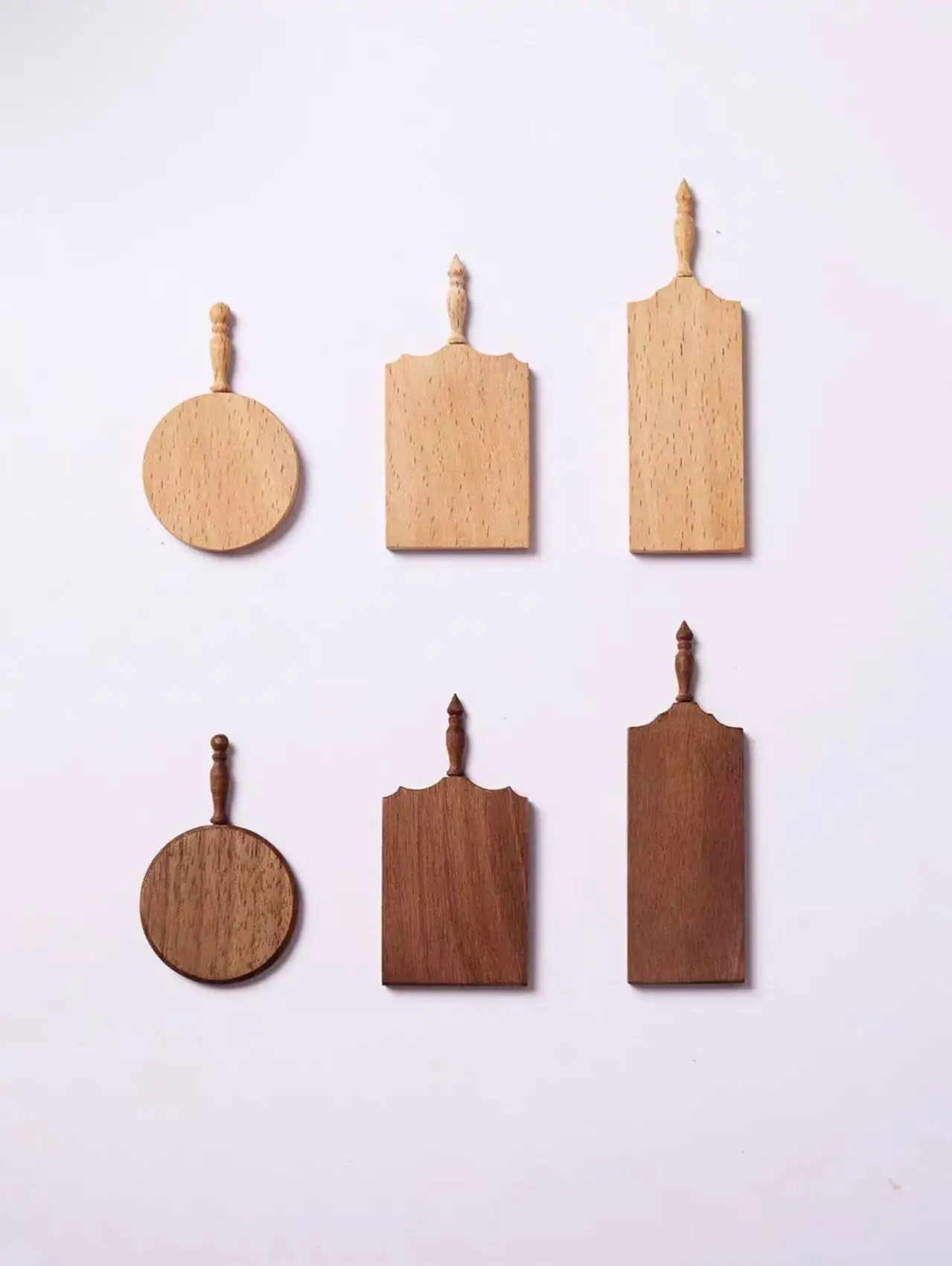 Miniature Vintage Table and Chair Furniture Props Doll House Biscuit Storage Bucket Wood Grain Basket Model Blythe Mini Milk Toy