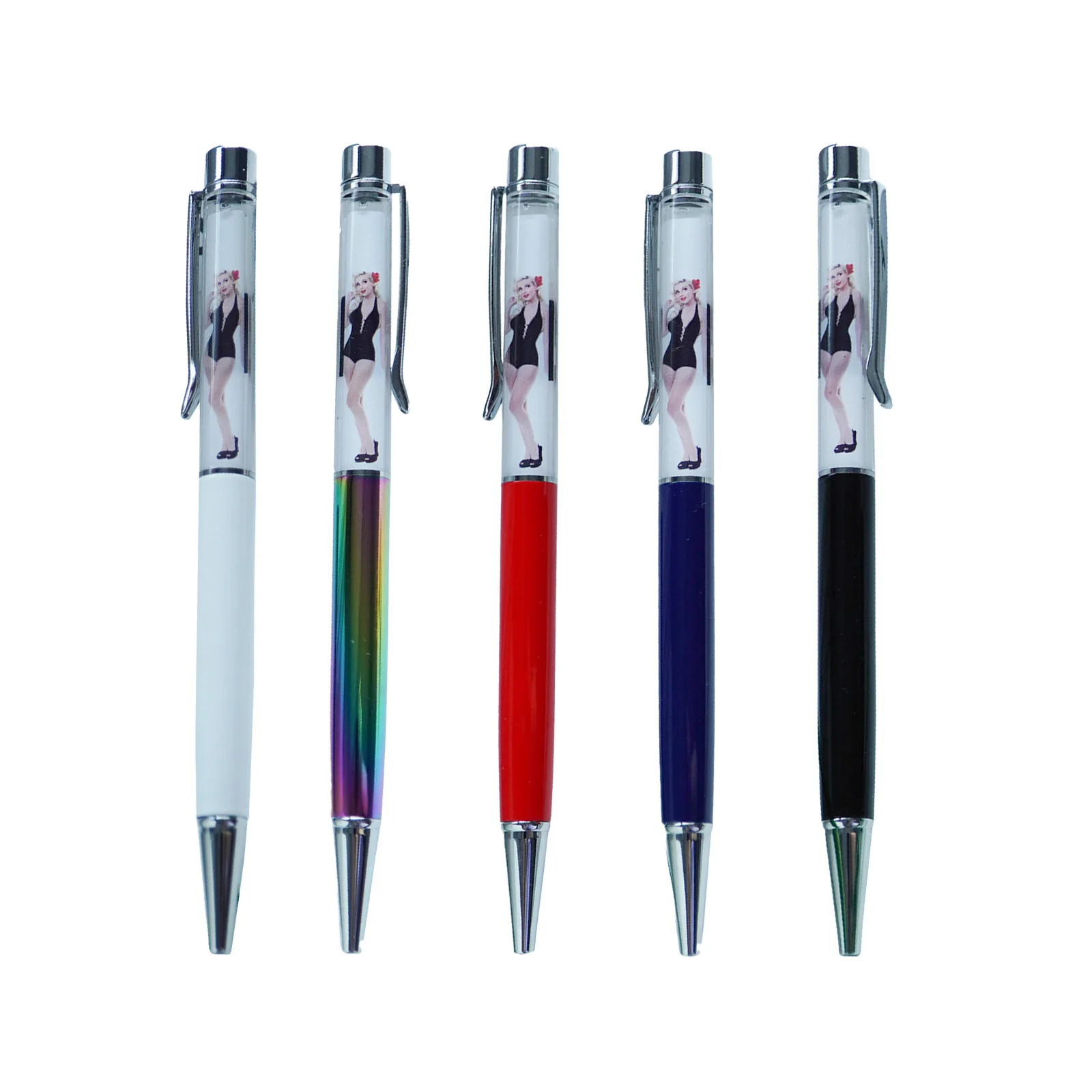 

Luxury Naked Lady Girl Funny Writing Journaling Office Pen Floating Floater Tip And Strip Kawaii Ballpoint Nude Pens For Adult W