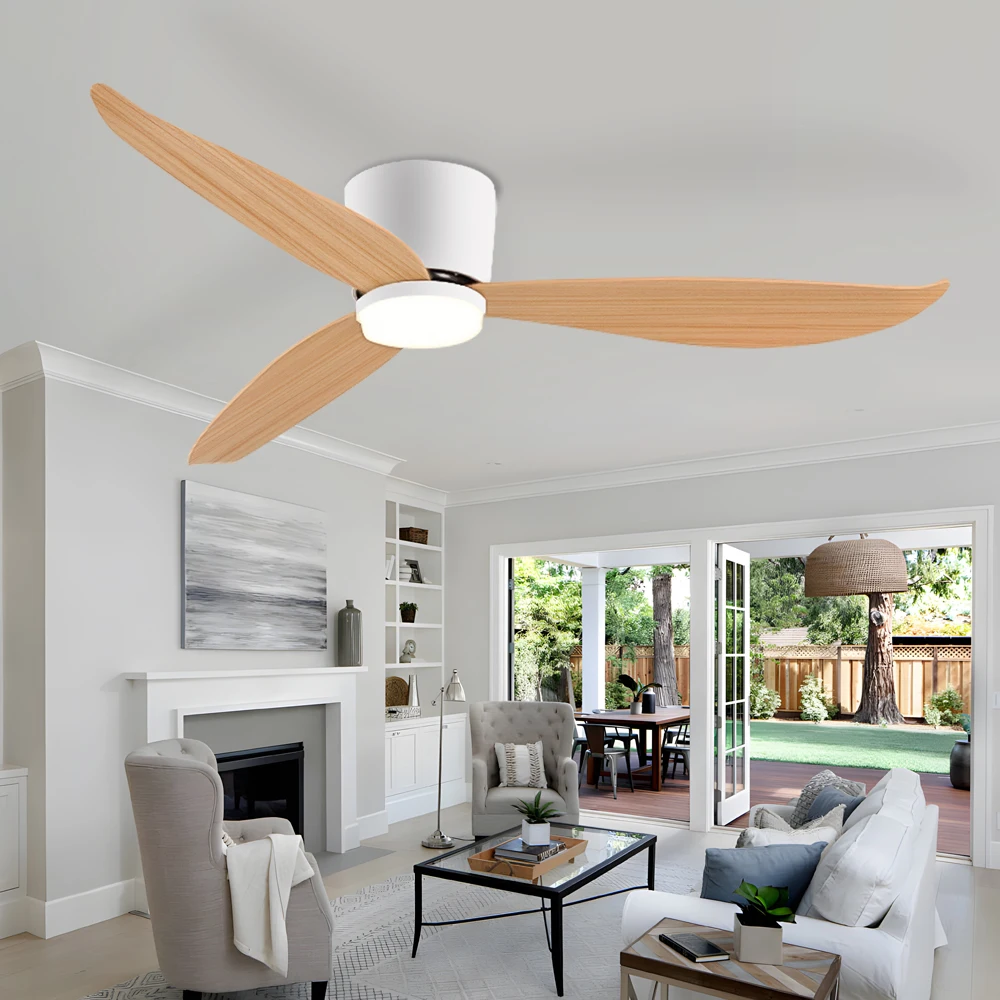 Intelligent LED Ceiling Chandelier, Remote Dimming Fan with Light Bedroom/dining Room/living Room/study Home Decoration Lighting